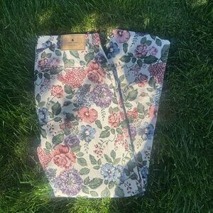 Floral Patterned Pants